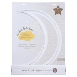Acheter 👏 Lune Lumineuse LED 37cm Blanc 🎉 -Paris Prix Sales unnamed file 1004