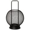 Remise ???? ATMOSPHERA Lanterne Résille Boule D23,5 Noir ????