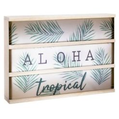 Grosses soldes ???? Boîte à Message Lumineuse Bora 30cm Multicolore ✨