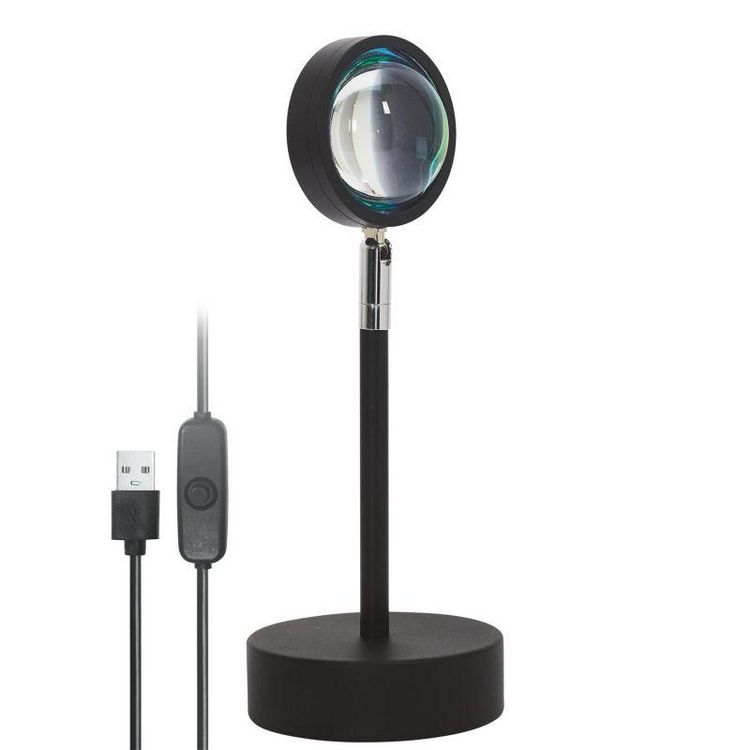 De gros ???? Paris Prix Projecteur Led USB Rainbow 25cm Noir ???? 1 De gros ???? Paris Prix Projecteur Led USB Rainbow 25cm Noir ????