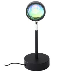 Alternative view of De gros ???? Paris Prix Projecteur Led USB Rainbow 25cm Noir ????