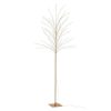 Meilleure affaire ???? Paris Prix Arbre Déco Led En Métal Dénudé 180cm Or ????
