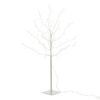 Remise ⭐ Paris Prix Plante Artificielle Déco LED Arbre Nu 100cm Blanc ????