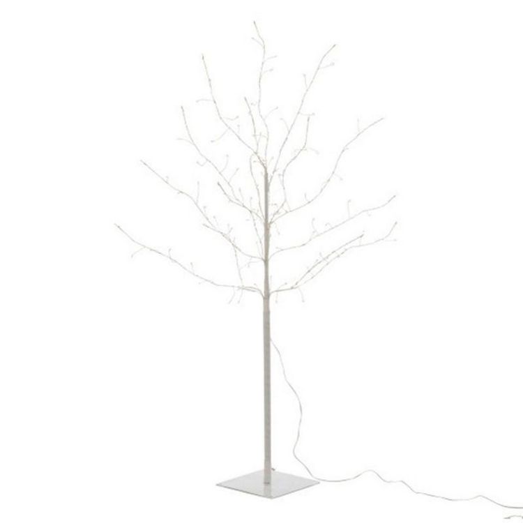 Remise ⭐ Paris Prix Plante Artificielle Déco LED Arbre Nu 100cm Blanc ???? 1 Remise ⭐ Paris Prix Plante Artificielle Déco LED Arbre Nu 100cm Blanc ????