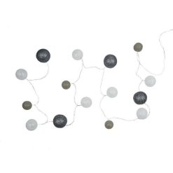 Grosses soldes ???? Paris Prix Guirlande Lumineuse Led Boule 360cm Gris ✔️