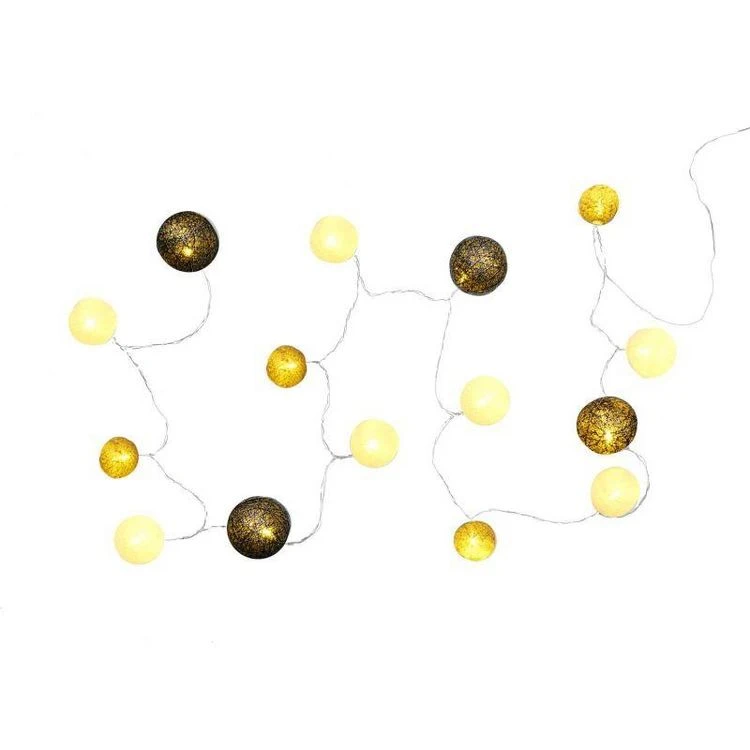 Grosses soldes 👏 Paris Prix Guirlande Lumineuse Led Boule 360cm Gris ✔️ 2 Grosses soldes 👏 Paris Prix Guirlande Lumineuse Led Boule 360cm Gris ✔️ – Image 2