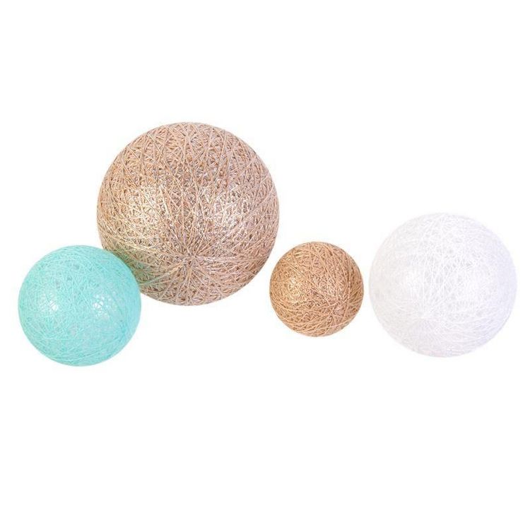 Bon marché ❤️ Paris Prix Guirlande Boules 10 Led Multi Taille 192cm Beige ???? 2 Bon marché ❤️ Paris Prix Guirlande Boules 10 Led Multi Taille 192cm Beige ???? – Image 2