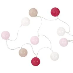 Top 10 🌟 Paris Prix Guirlande Lumineuse à Led 10 Boules 175cm Rose 🌟