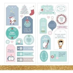Les meilleures critiques de 🌟 Youdoit 27 Stickers Puffies Père Noël + Masking Tape Doré à Paillettes 5 M 😍