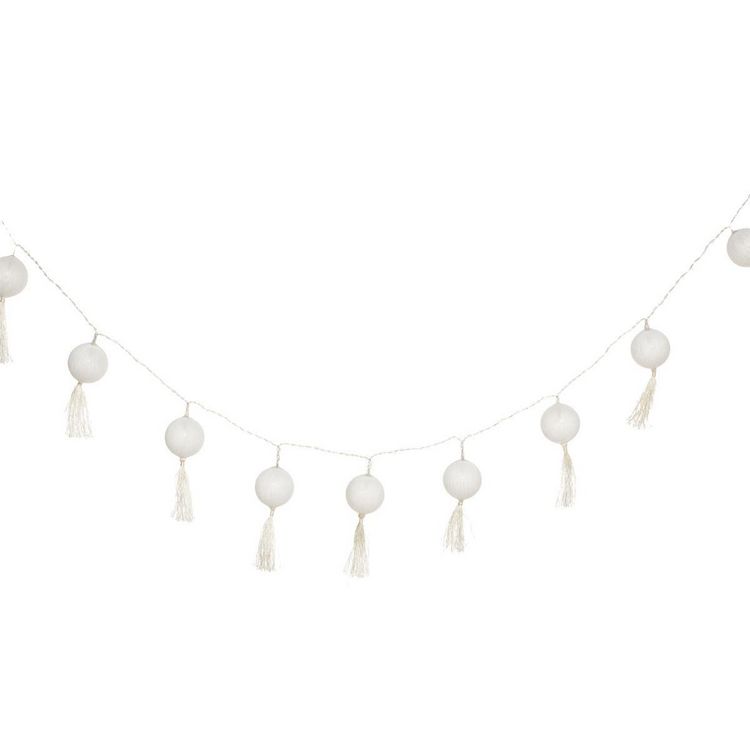 ATMOSPHERA Guirlande LED 10 pompons blanc D5 Meilleur prix ???? ATMOSPHERA Guirlande LED 10 Pompons Blanc D5 ???? -Paris Prix Sales unnamed file 1133