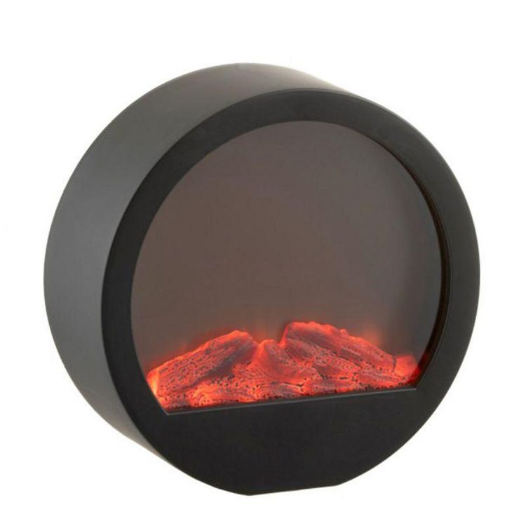 Acheter ???? Paris Prix Lampe à Poser LED Cheminée 35cm Noir ⭐ 2 Acheter ???? Paris Prix Lampe à Poser LED Cheminée 35cm Noir ⭐ – Image 2