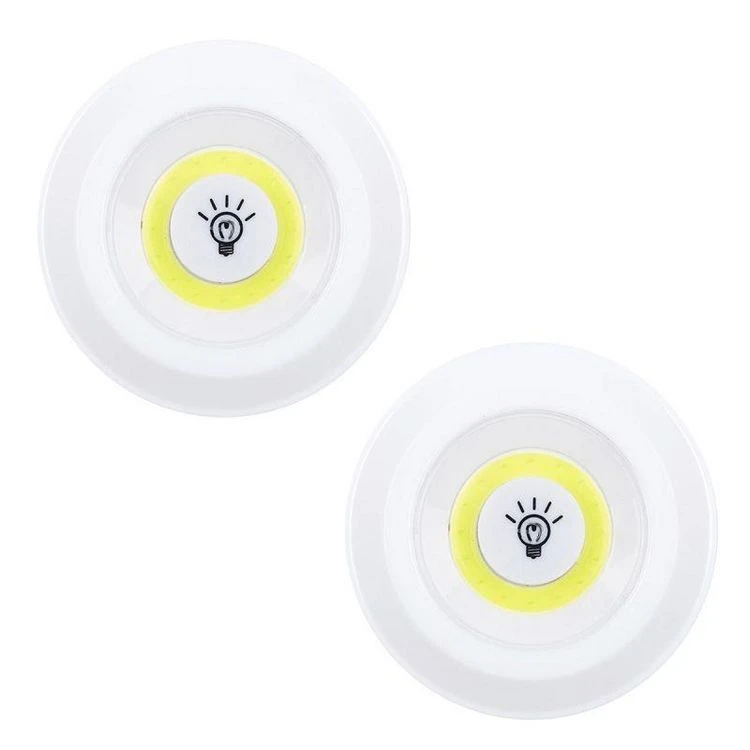 Nouveau 🌟 Paris Prix Lot De 2 Lampes Led Télécommande 9cm Blanc 🎉 1 Nouveau 🌟 Paris Prix Lot De 2 Lampes Led Télécommande 9cm Blanc 🎉