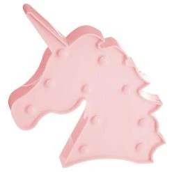 Offres 🔥 ATMOSPHERA Tête De Licorne LED Rose 🥰