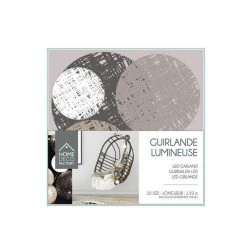 Coupon ⌛ Paris Prix Guirlande Boules 10 Led Multi Taille 192cm Gris 🧨 -Paris Prix Sales unnamed file 1161