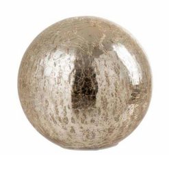 Promo ???? Paris Prix Boule Déco LED En Verre Marca 15cm Champagne ????