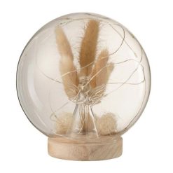 Grosses soldes ???? Paris Prix Cloche Boule Led En Verre Ange 13cm Naturel ????