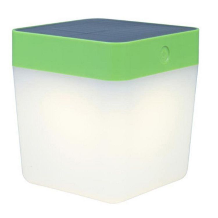 Coupon ???? Paris Prix Lampe De Table Solaire Cube LED 14cm Vert ???? 1 Coupon ???? Paris Prix Lampe De Table Solaire Cube LED 14cm Vert ????