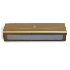 Remise 🛒 Paris Prix Réglette LED Pour Meuble Lili 21cm Or 🎁