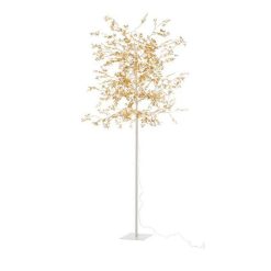 Alternative view of Remise ✨ Paris Prix Statue Déco à LED Arbre Feuilles 180cm Or ????
