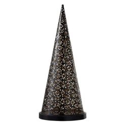 Meilleure affaire ???? Paris Prix Lampe à Poser LED En Métal Cône 57cm Noir ????