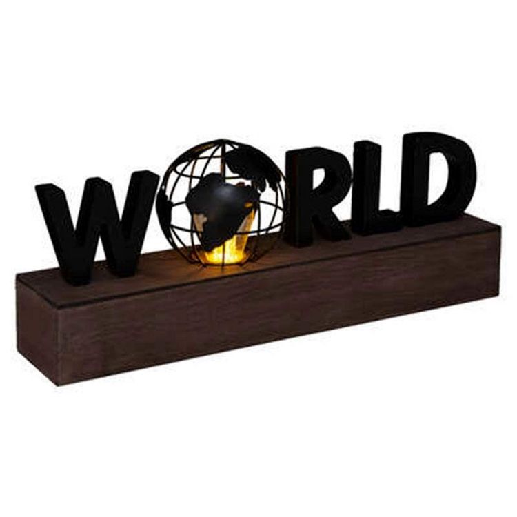 Mot Déco à Poser Led Word 38cm Noir & Marron Meilleure vente ❤️ Mot Déco à Poser Led Word 38cm Noir & Marron ???? -Paris Prix Sales unnamed file 1213
