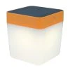 Acheter 🛒 Paris Prix Lampe De Table Solaire Cube LED 14cm Orange 🧨