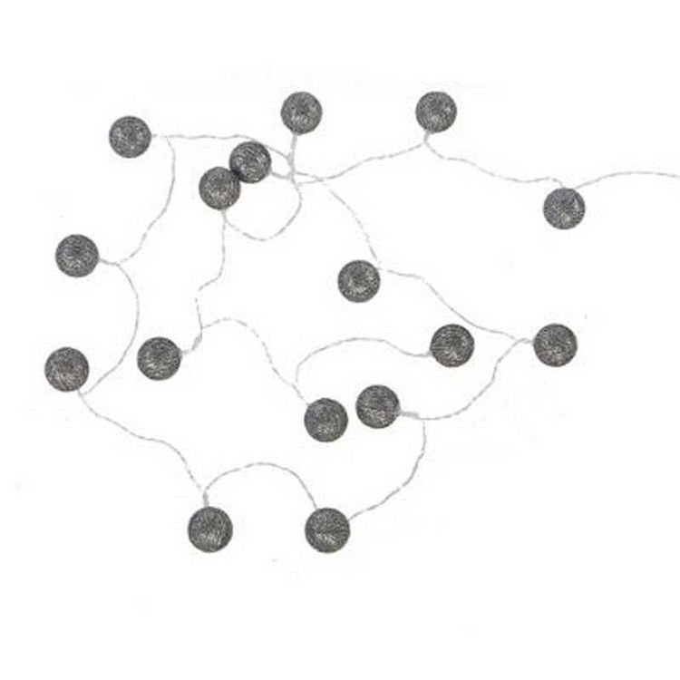 Guirlande Led 16 Mini Boules 240cm Noir Pailleté De gros ❤️ Guirlande Led 10 Boules 165cm Noir Pailleté ⭐ -Paris Prix Sales unnamed file 1273