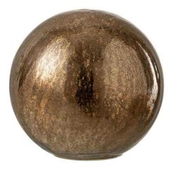 Nouveau ???? Paris Prix Boule En Verre Led Déco Sazo 20cm Brun ⭐