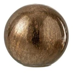 Nouveau 🧨 Paris Prix Boule En Verre Led Déco Sazo 20cm Brun ⭐