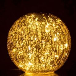 Nouveau ???? Paris Prix Boule En Verre Led Déco Sazo 20cm Brun ⭐ -Paris Prix Sales unnamed file 1280