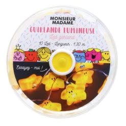 Offres ⭐ Paris Prix Guirlande Lumineuse Monsieur & Madame® 130cm Jaune 👍 -Paris Prix Sales unnamed file 1288