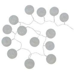 Grosses soldes ???? Guirlande Led 16 Mini Boules 240cm Blanc ????