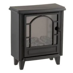 De gros 😍 Paris Prix Cheminée Design à Led Classique 40cm Noir 🧨