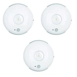 Vente flash 👏 Paris Prix Lot De 3 Réglettes Sur Batterie Stippo 9cm Blanc 💯