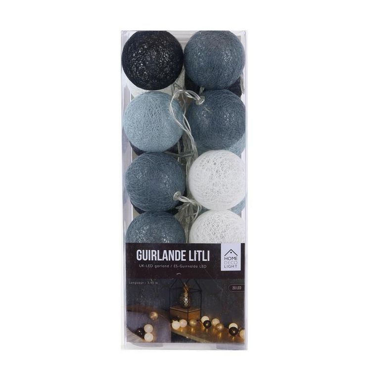 Paris Prix Guirlande Lumineuse à Led 20 Boules 345cm Noir Grosses soldes ⭐ Paris Prix Guirlande Lumineuse à Led 20 Boules 345cm Noir ❤️ -Paris Prix Sales unnamed file 1312