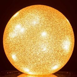 Meilleure vente ???? Paris Prix Boule Déco LED En Verre Perle 26cm Rose ???? -Paris Prix Sales unnamed file 1327