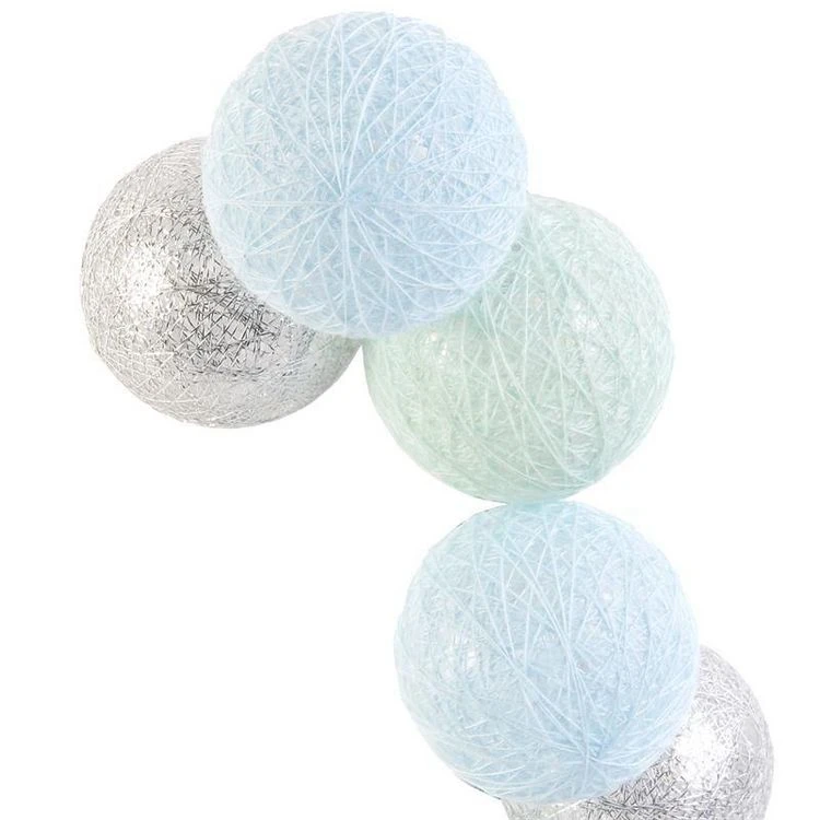 Grosses soldes 😀 Paris Prix Guirlande Lumineuse à Led 10 Boules 192cm Bleu 🌟 2 Grosses soldes 😀 Paris Prix Guirlande Lumineuse à Led 10 Boules 192cm Bleu 🌟 – Image 2