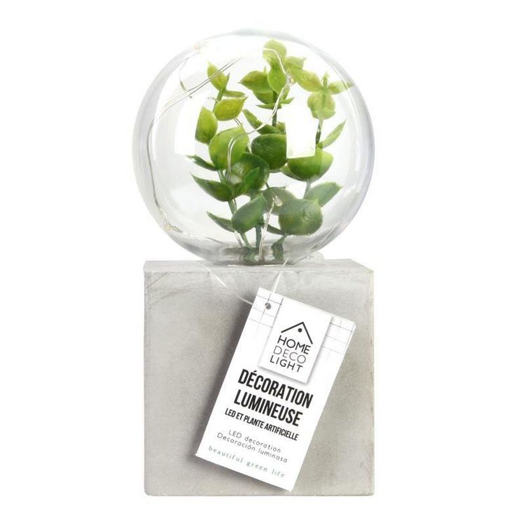 Paris Prix Décoration Lumineuse LED Plante 14cm Gris Budget ???? Paris Prix Décoration Lumineuse LED Plante 14cm Gris ???? -Paris Prix Sales unnamed file 1363