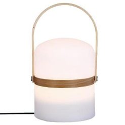 De gros ???? Lampe Nomade Avec Anse Baladeuse 26cm Blanc ❤️