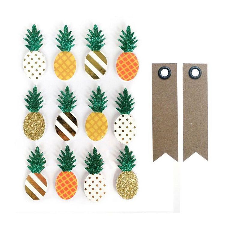 Grosses soldes ⌛ Graine Créative 12 Stickers 3D Ananas 4,5 Cm + 20 étiquettes Kraft Fanion ⭐ 1 Grosses soldes ⌛ Graine Créative 12 Stickers 3D Ananas 4,5 Cm + 20 étiquettes Kraft Fanion ⭐