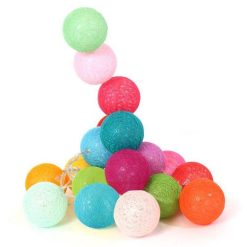 Vente flash ???? Paris Prix Guirlande Lumineuse à Led 20 Boules 345cm Multicolore ✔️