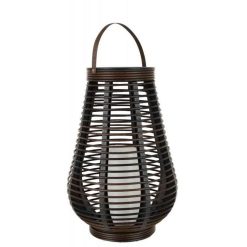 Promo ???? Paris Prix Lanterne Design Led Énergie Solaire 56cm Marron ????