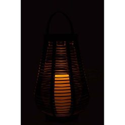 Promo ???? Paris Prix Lanterne Design Led Énergie Solaire 56cm Marron ???? -Paris Prix Sales unnamed file 1396