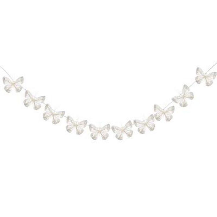 Guirlande Lumineuse 10 Led Papillon 165cm Blanc Le moins cher ✨ Guirlande Lumineuse 10 Led Papillon 165cm Blanc ⭐ -Paris Prix Sales unnamed file 1403