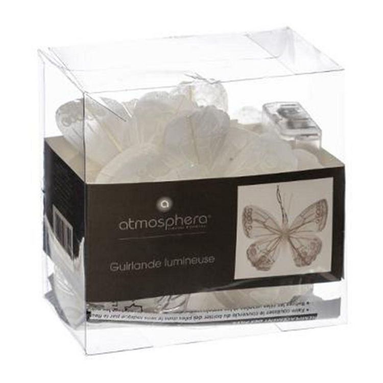 Guirlande Lumineuse 10 Led Papillon 165cm Blanc Le moins cher ✨ Guirlande Lumineuse 10 Led Papillon 165cm Blanc ⭐ -Paris Prix Sales unnamed file 1405