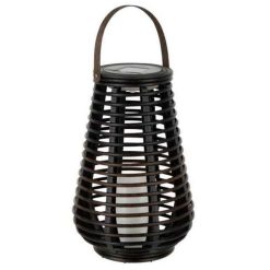 Meilleure vente ❤️ Paris Prix Lanterne Design Led Énergie Solaire 27cm Marron ????