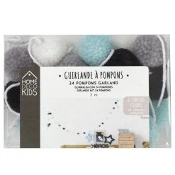 Meilleur prix ✔️ Paris Prix Guirlande 24 Pompons Boule Garçon 2m Multicolore 🥰 -Paris Prix Sales unnamed file 1467