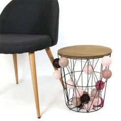 Le moins cher 🌟 Paris Prix Guirlande Lumineuse à Led 10 Boules 175cm Taupe 👍 -Paris Prix Sales unnamed file 1473