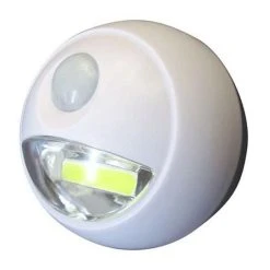 Coupon 🥰 Paris Prix Lampe Led Décteur De Mouvement Cob 8cm Blanc 👍
