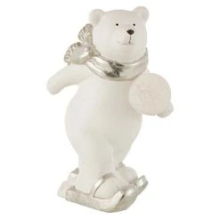 Les meilleures critiques de 🔔 Paris Prix Statuette Déco Led Ours Polaire Debout 36cm Blanc 🎁